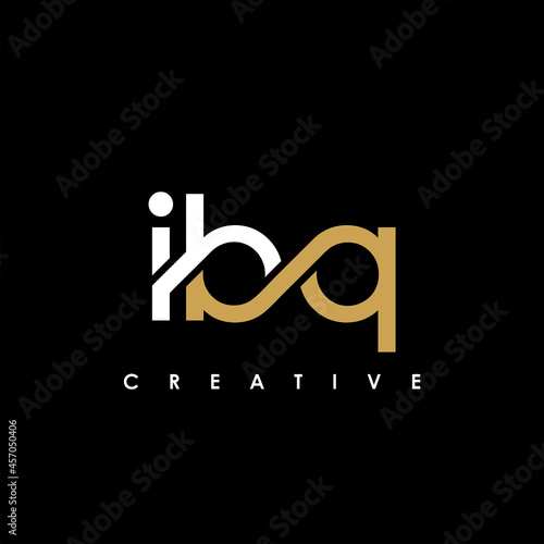 IBQ Letter Initial Logo Design Template Vector Illustration