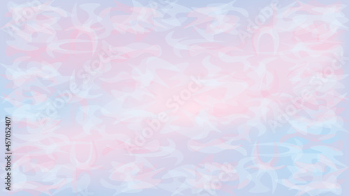 Abstract watercolor background, blue pink fluid shapes, multifunctional use.