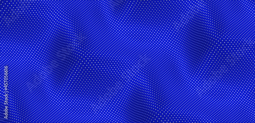 Background with convex forms. Volumetric composition with optical illusion. 3d dynamic vector illustration for cover, banner, flyer or presentation.