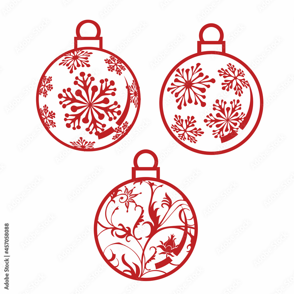 crystal ball ornament for holiday ornament vector design crystal ball ornament for holiday ornament vector design