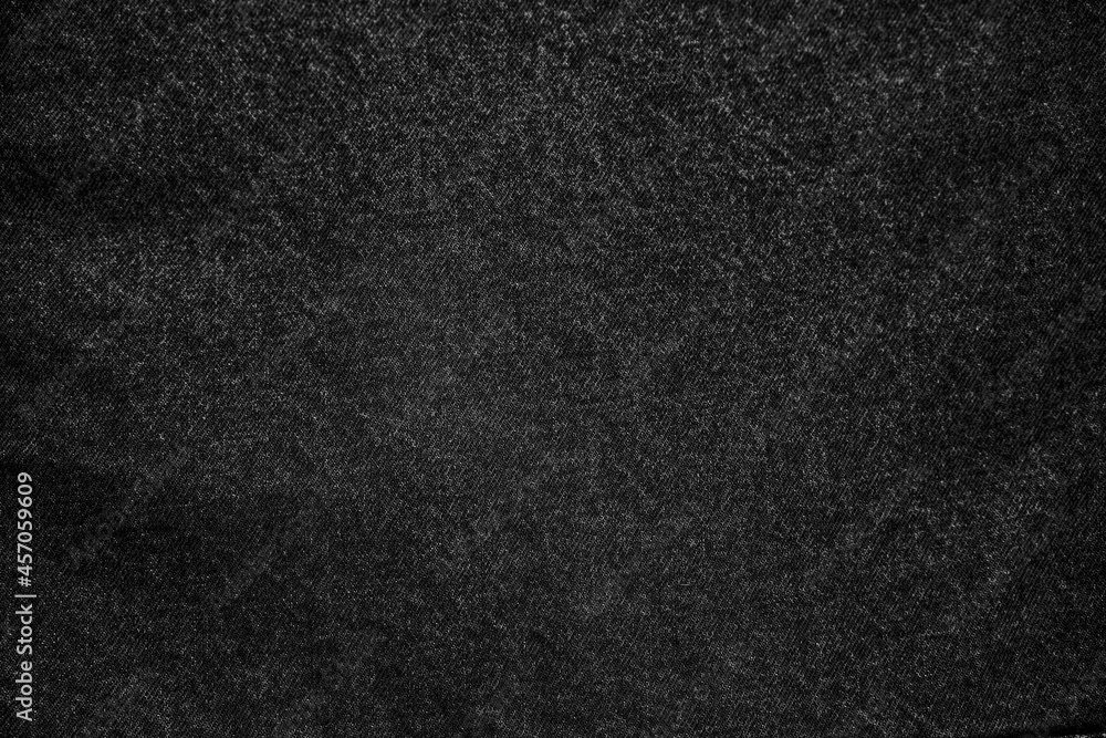 Denim fabric texture in black and white Denim fabric texture in black and white