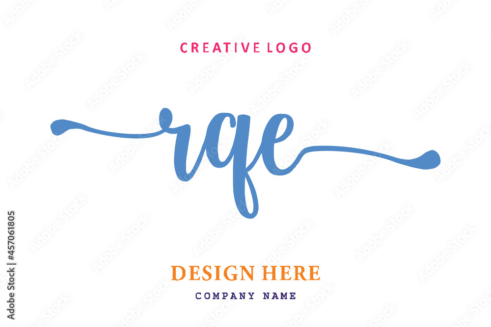 RQE lettering logo is simple, easy to understand and authoritative RQE lettering logo is simple, easy to understand and authoritative