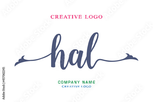 HAL lettering logo is simple, easy to understand and authoritative