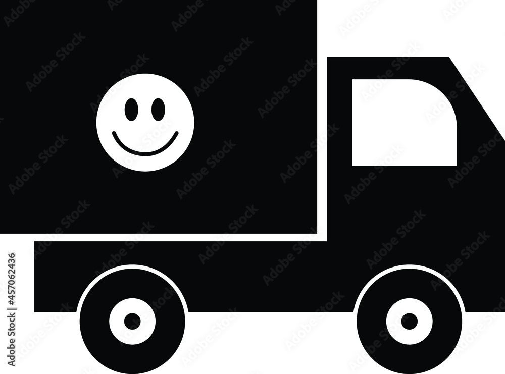 Delivery car icon design graphic vector illustration Delivery car icon design graphic vector illustration