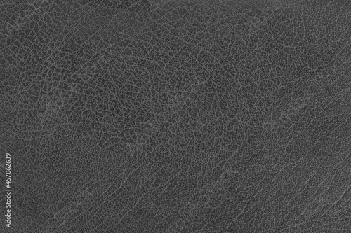 Empty black texture background with patterns. wall blank for the designer. Dark leather
