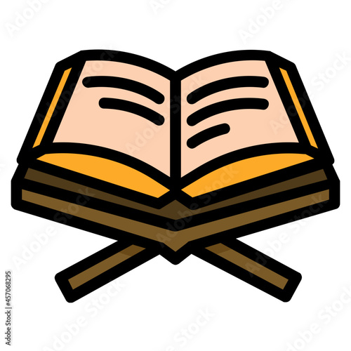 bible line icon