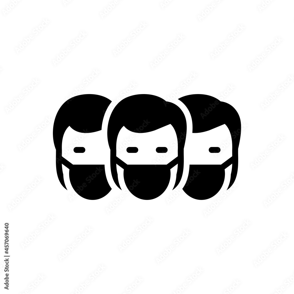 Black solid icon for everybody Black solid icon for everybody