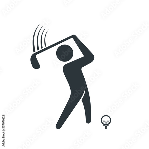 golf player icon