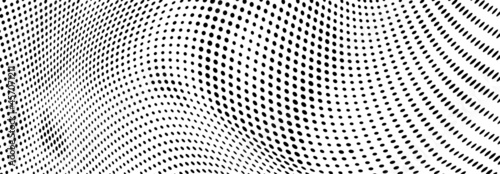 The halftone texture is monochrome. Vector chaotic background