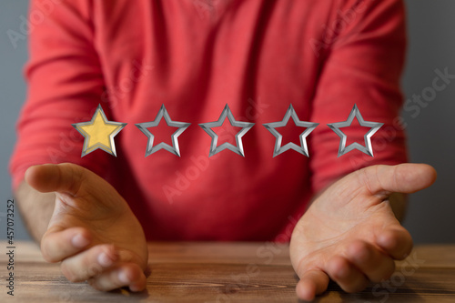 only one star