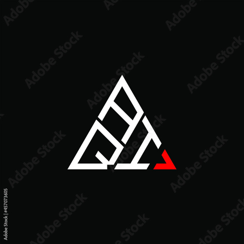 AQI letter logo creative design. AQI unique design
