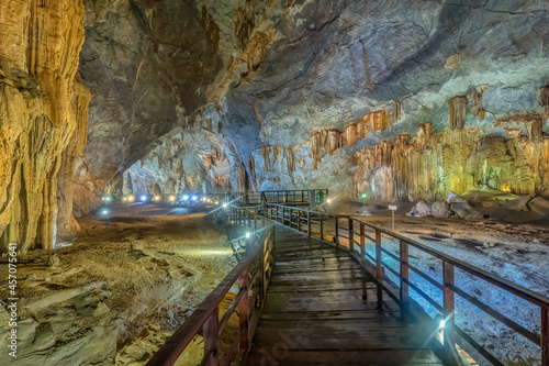 Thien Duong cave, Phong Nha, Quang Bình, Vietnam. The famous cave