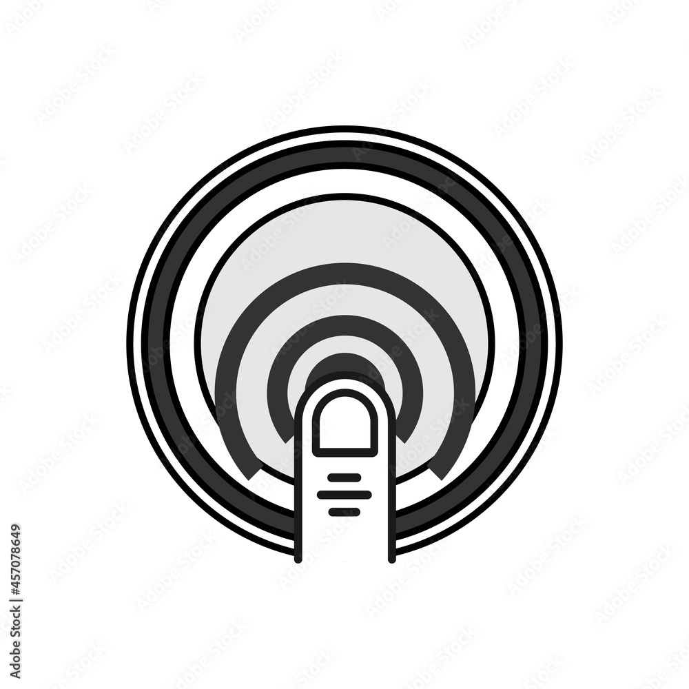 Illustration Vector Graphic of Plate Application Logo. Perfect to use for Food Company Illustration Vector Graphic of Plate Application Logo. Perfect to use for Food Company