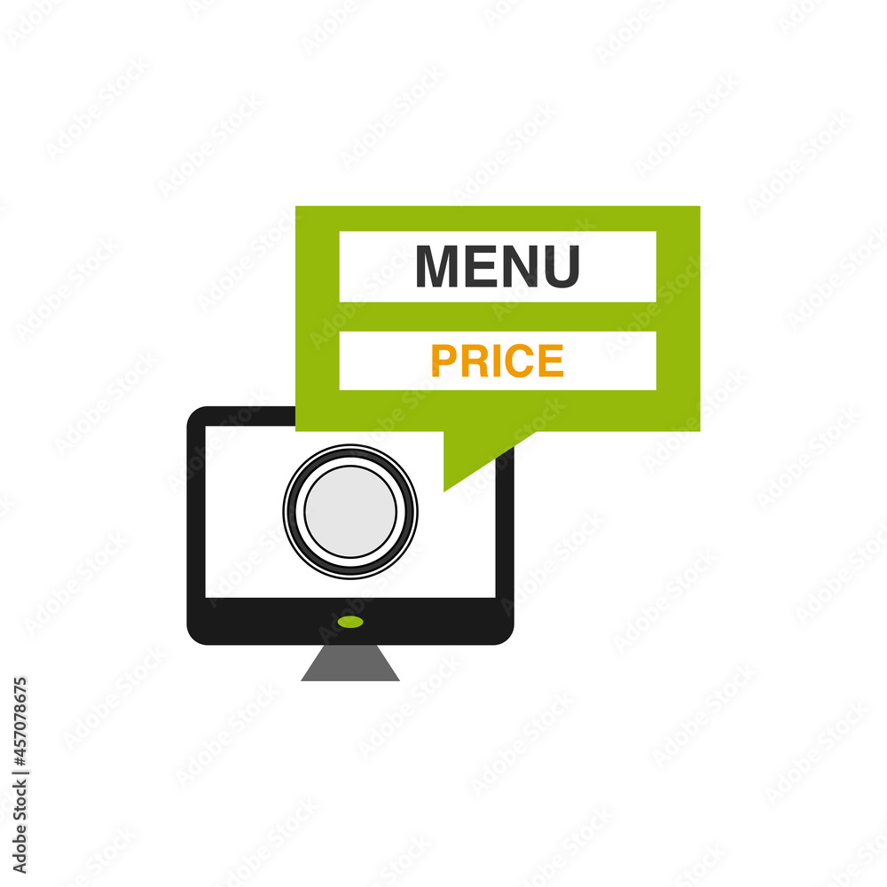 Illustration Vector Graphic of Plate Application Logo. Perfect to use for Food Company