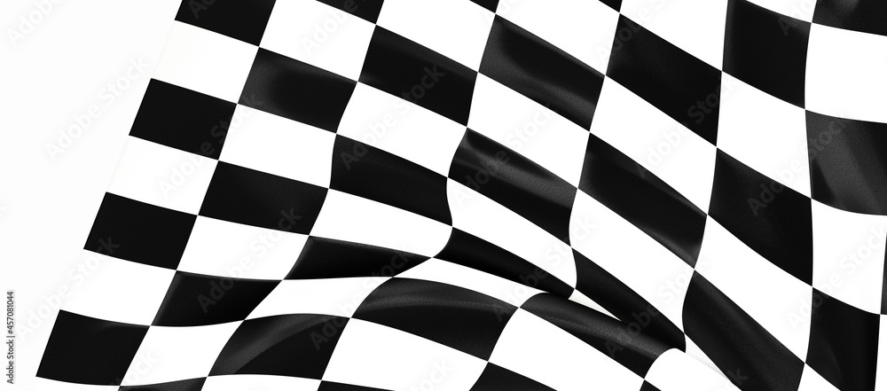 Obraz premium background of checkered flag pattern