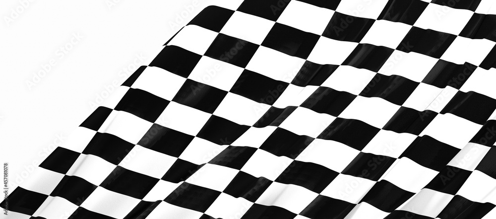 Obraz premium finish race sport 3d champion winner