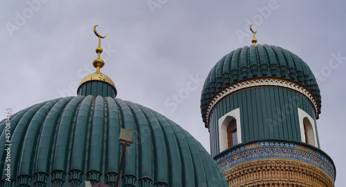 The roof of a Muslim mosque