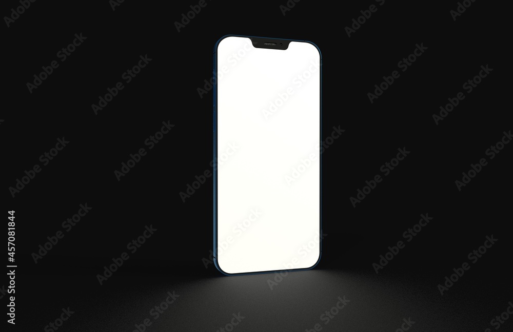 phone 3d illustration mockup smartphone isolated.background black phone 3d illustration mockup smartphone isolated.background black