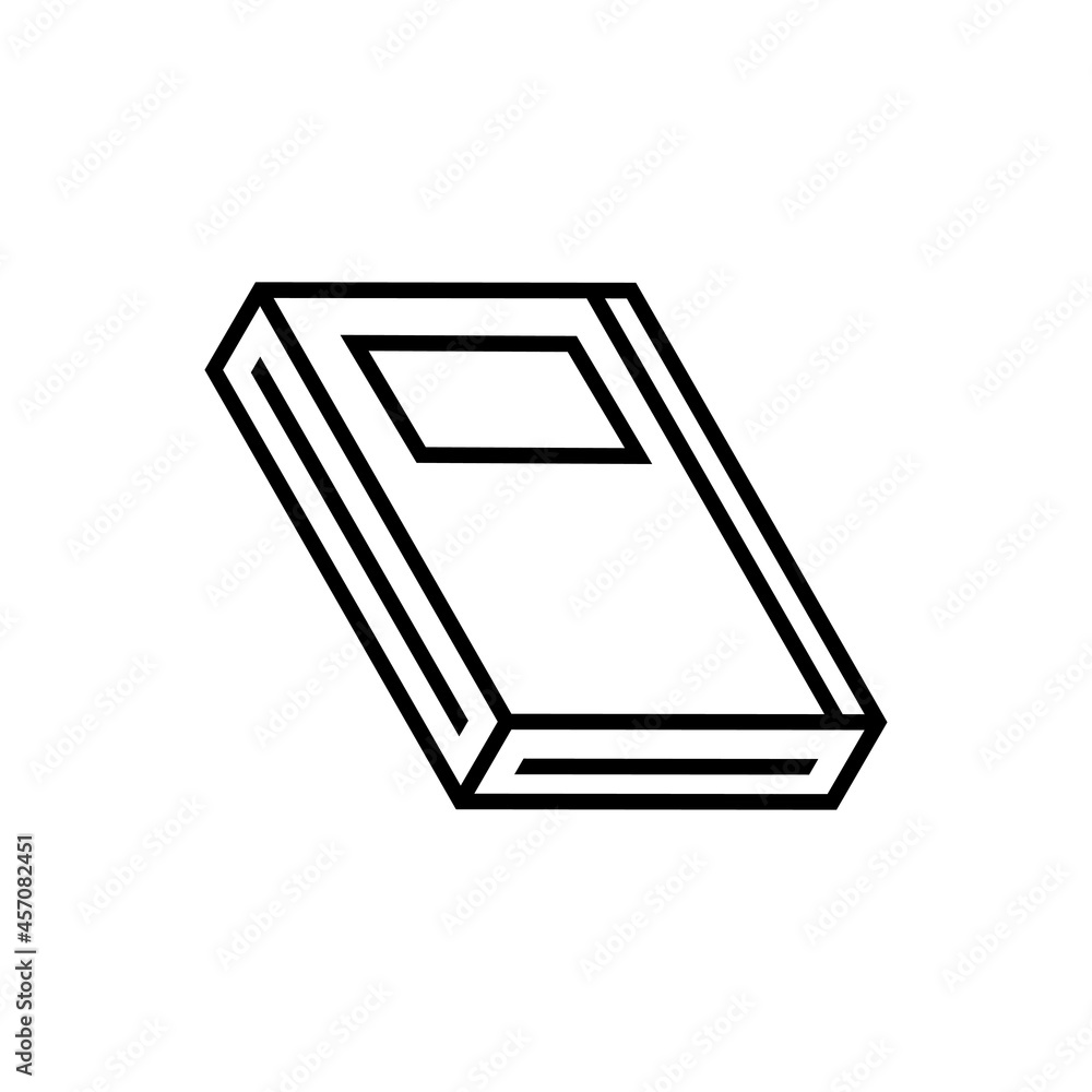 Book vector icon. notebook illustration sign. documents symbol or logo. Book vector icon. notebook illustration sign. documents symbol or logo.
