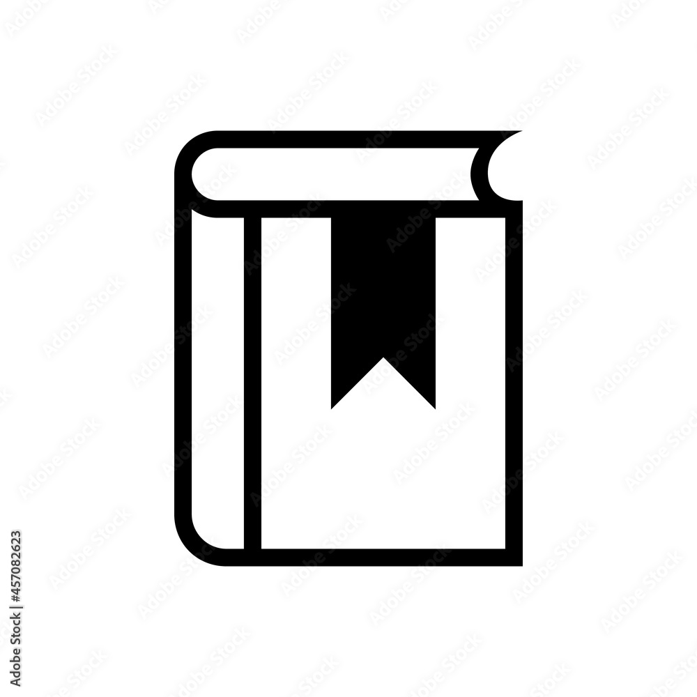 Book vector icon. notebook illustration sign. documents symbol or logo. Book vector icon. notebook illustration sign. documents symbol or logo.