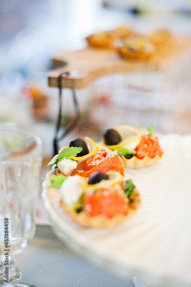 tartlets appetizers with salmon tartlets appetizers with salmon