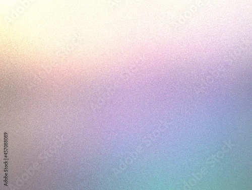 Bright holographic pink blue yellow gradient sanded texture. Light shiny iridescent background.
