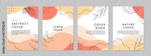 Universal cover Designs for Annual Report, Brochures, Flyers, Presentations, Leaflet, Magazine. Social media banner template. Editable mockup for stories, post, blog, sale and promotion.