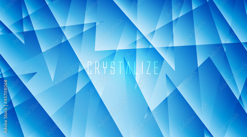 Obraz premium abstract crystal background with gradient