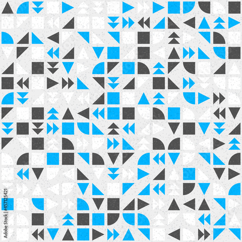 Abstract Geometric Pattern generative computational art illustration