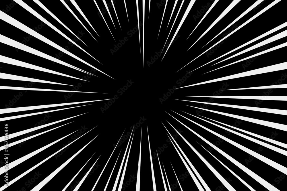 Obraz premium abstract background with rays - illustration design 