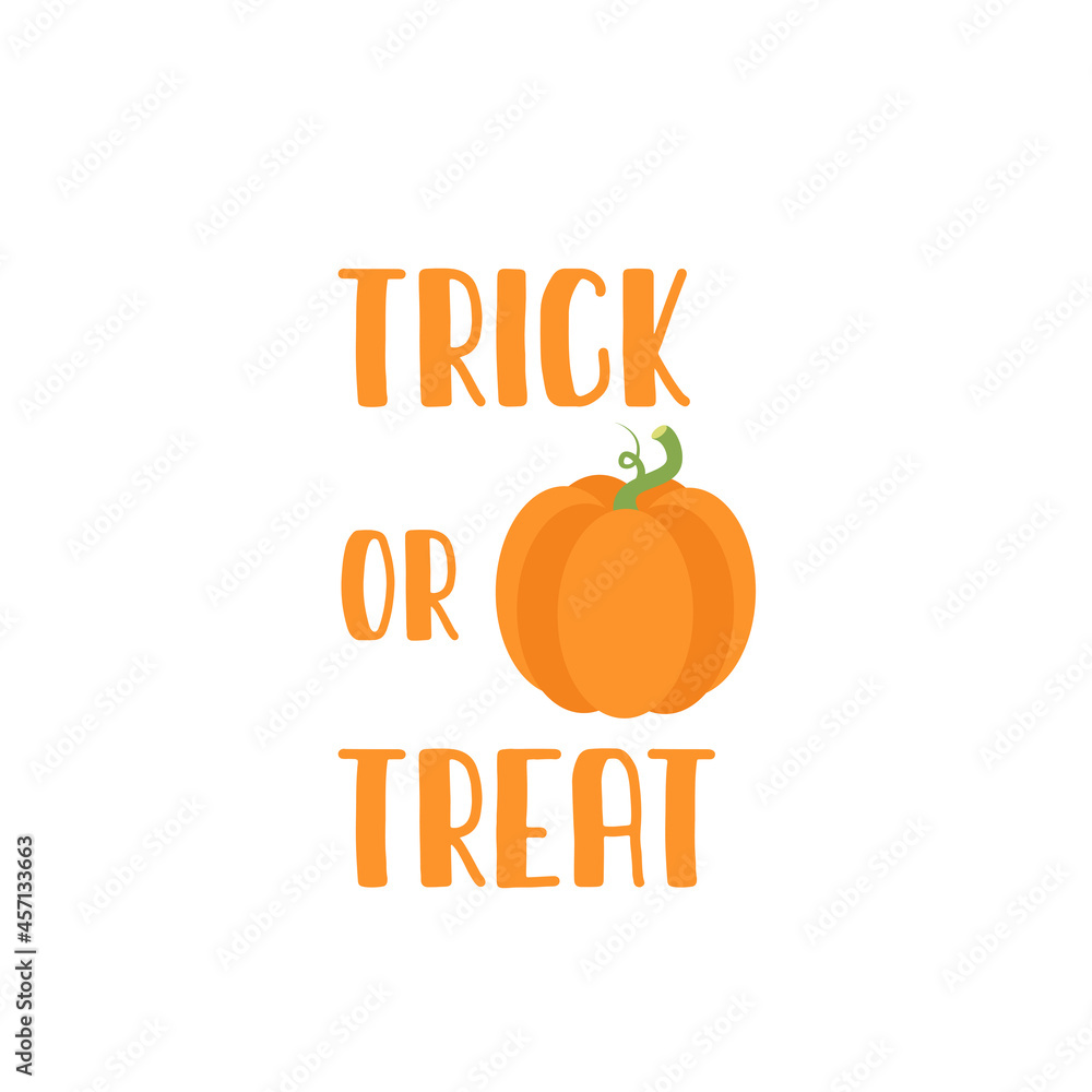 Trick or Treat. Vector illustration Trick or Treat. Vector illustration