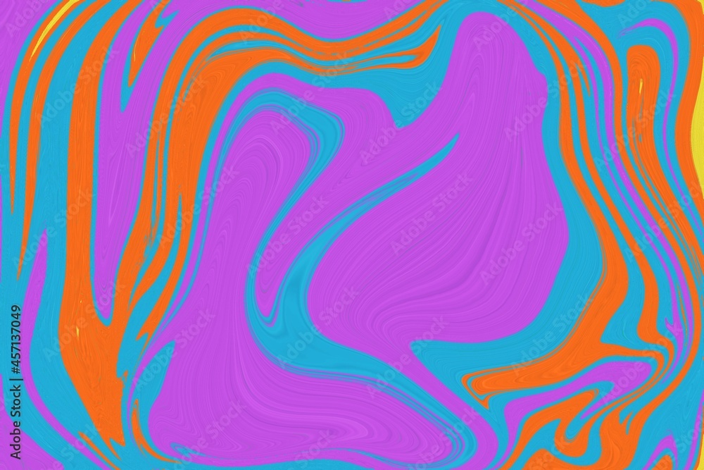 Naklejka premium Color gradient background design. Abstract geometric background with liquid shapes. Cool background design for posters.Modern colorful flow background. Wave color Liquid shape.