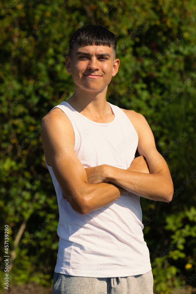 18 year old in a sleeveless top 18 year old in a sleeveless top
