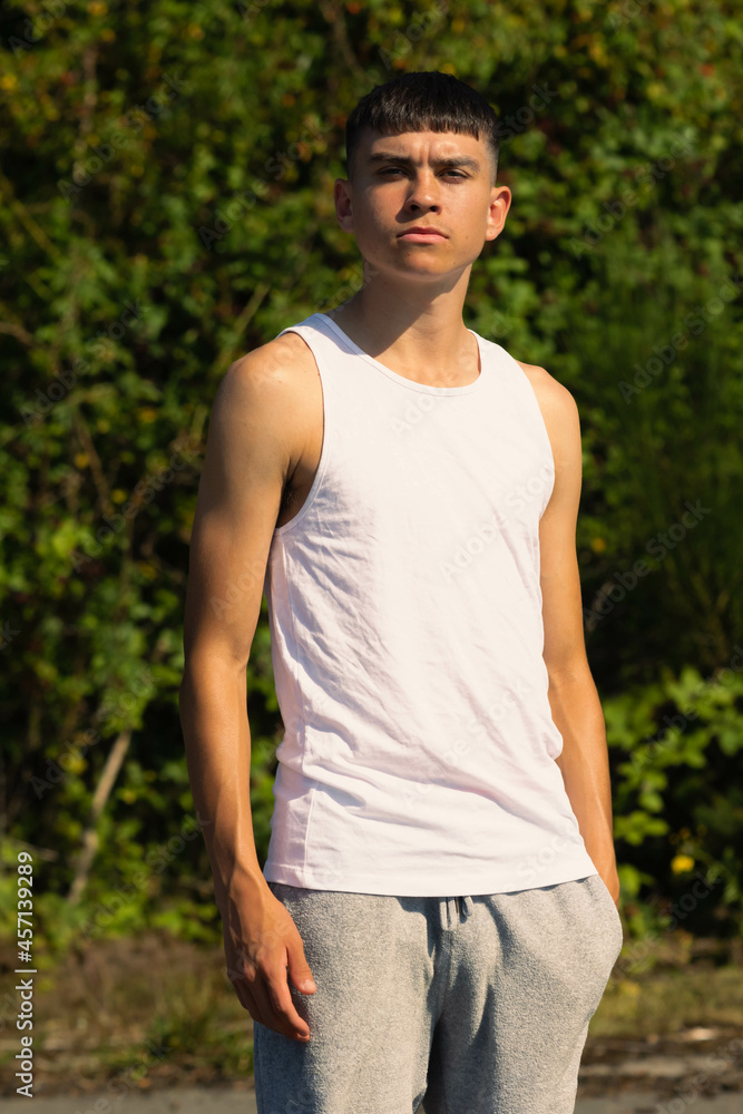 18 year old in a sleeveless top 18 year old in a sleeveless top