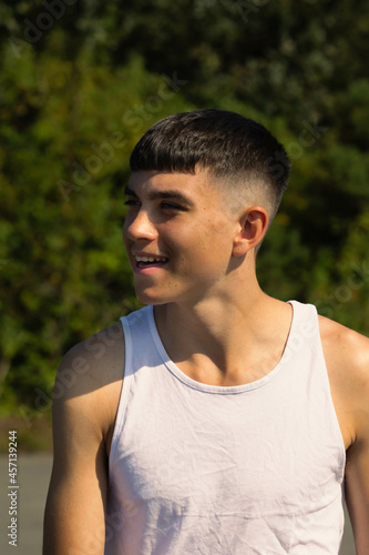 18 year old in a sleeveless top