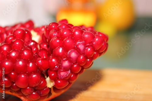 Juicy pomegranate