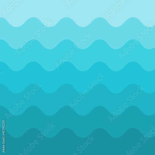 Abstract blue sea water pattern