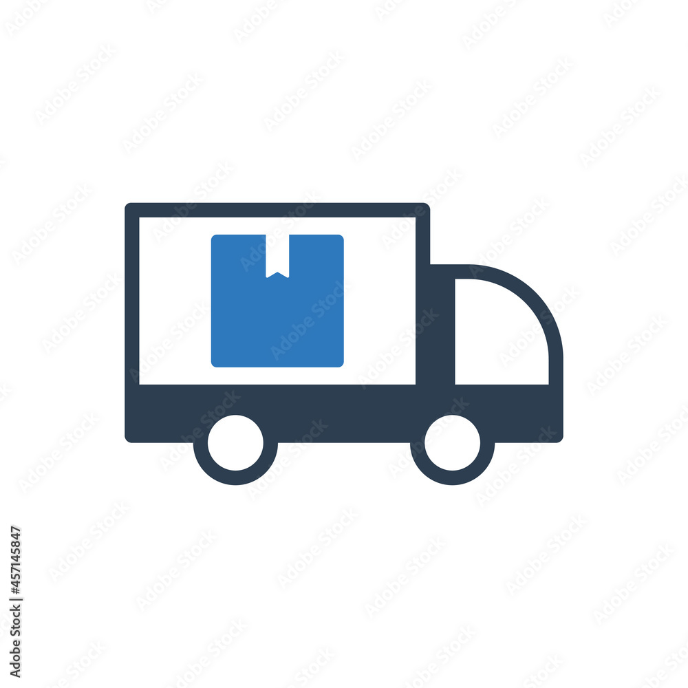 Parcel Transport Icon - Logistic Delivery Icon