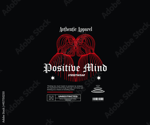 Aesthetic Graphic Design for T shirt, Street Wear, Urban Style