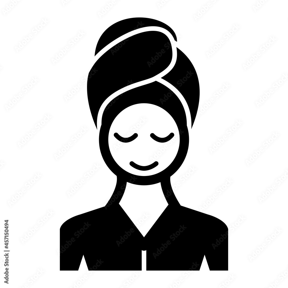 Vector Beauty Treatment Glyph Icon Design Vector Beauty Treatment Glyph Icon Design
