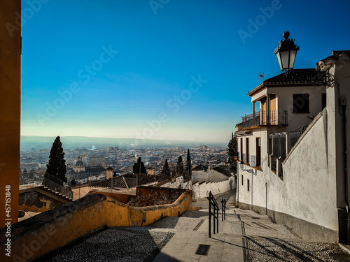Εκτύπωση καμβά Granada desde un Mirador