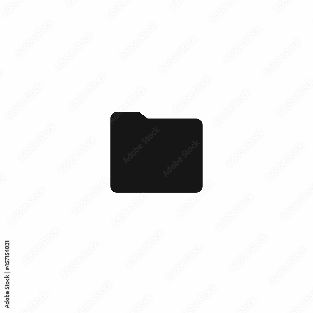 Folder Icon. Vector illustration for graphic design, Web, UI, app. Folder Icon. Vector illustration for graphic design, Web, UI, app.