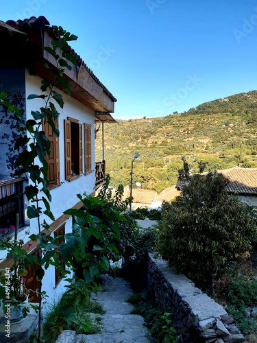 house in the mountains