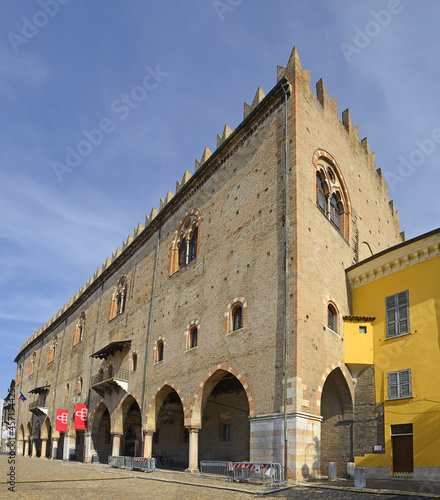 Medieval city of Mantova (Mantua), Italy. Mantova is UNESCO World Heritage Site