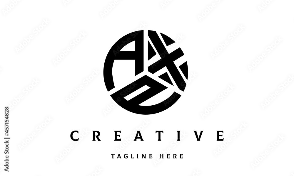AXP circle three letter logo AXP circle three letter logo