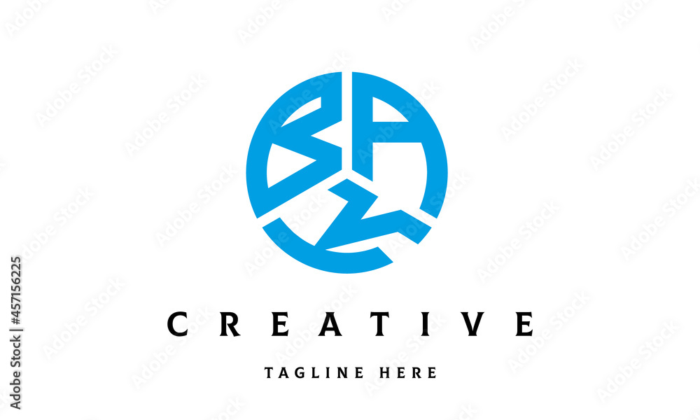 BAK circle three letter logo BAK circle three letter logo