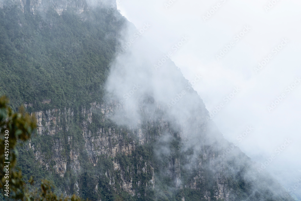 The Misty Mountains Cold of Choachi, Colombia