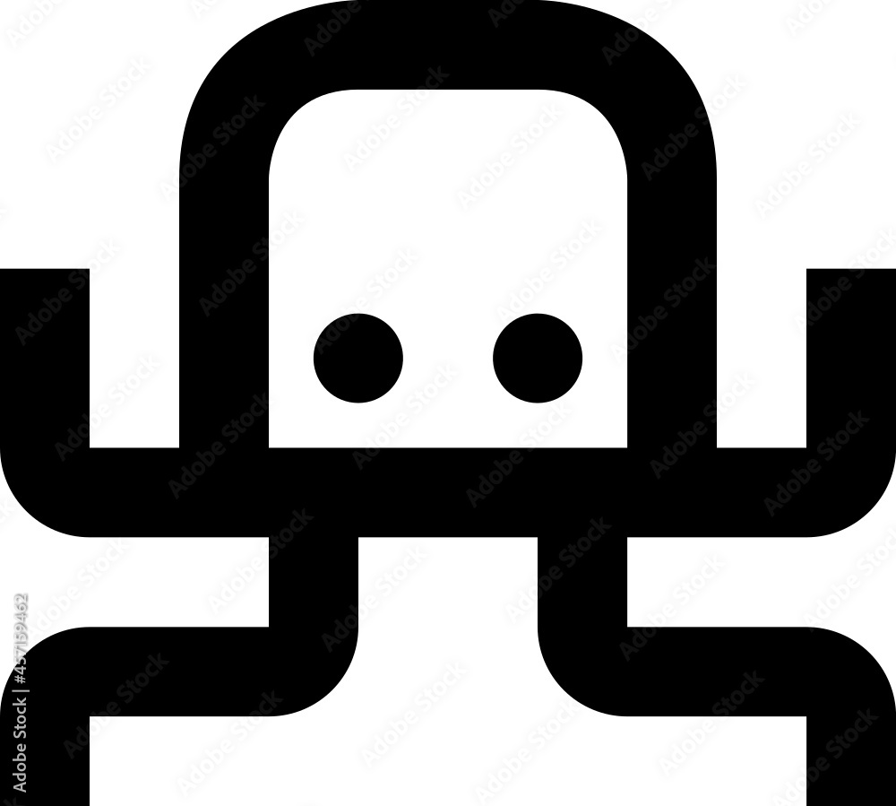 Vector de icono de pulpo. Vector de icono de pulpo.