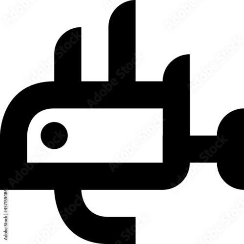 Vector de icono de pez león.