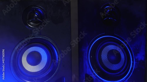 Loud speaker in the night